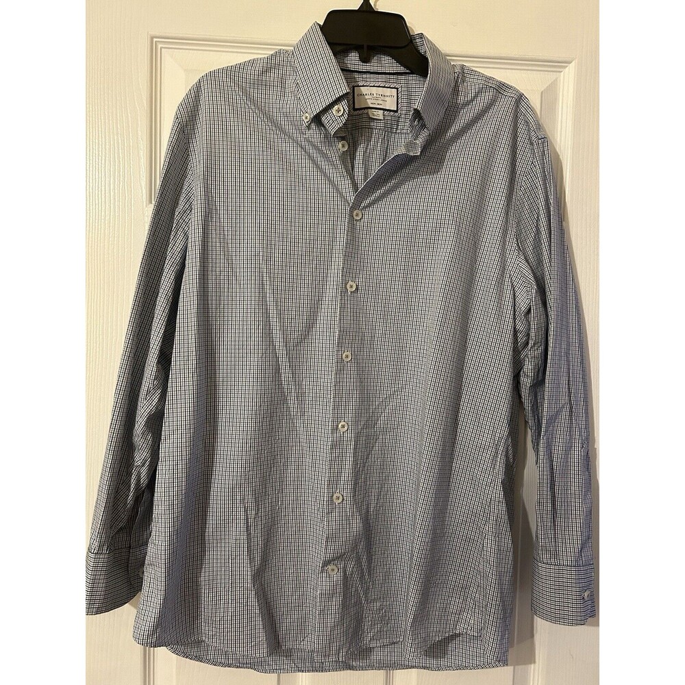 Charles Tyrwhitt Men’s Button Down Shirt 16.5 33 Inch